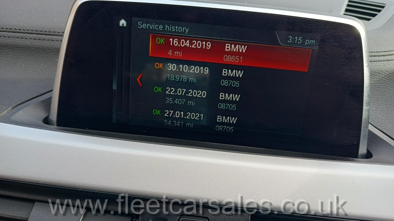 bmw x2 service records